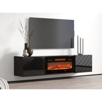 TV-Lowboard Pinito mit Kamin