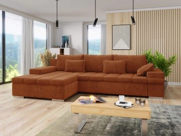 Ecksofa Kanton mit Bettkasten und Schlaffunktion