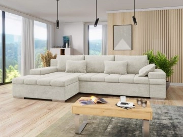 Ecksofa Kanton mit Bettkasten und Schlaffunktion