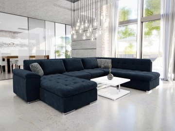 Wohnlandschaft mit Schlaffunktion Tony Bis Premium