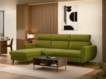 Ecksofa Unoler Mini mit Bettkasten und Schlaffunktion