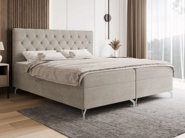 Boxspringbett mit zwei Bettkästen Locta