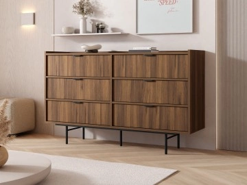 Kommode Usabir 6S mit 6 Schubladen