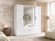 Kleiderschrank mit Spiegel Betaso II 200 Gloss