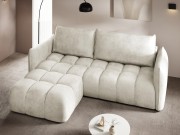 Ecksofa Varoneri mit Bettkasten und Schlaffunktion