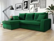 Ecksofa Dalmir Lux mit Schlaffunktion und zwei Bettkästen
