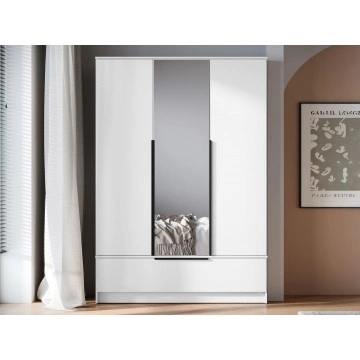 Drehtürenschrank mit Spiegel Aroksi 3D