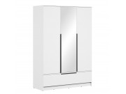 Drehtürenschrank mit Spiegel Aroksi 3D