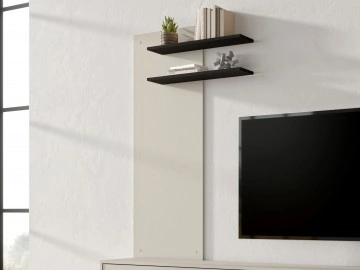 Wandpaneel mit Regalböden Sarimzo