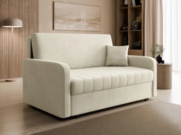 Sofa Clivia Silk IV mit Schlaffunktion und Bettkasten