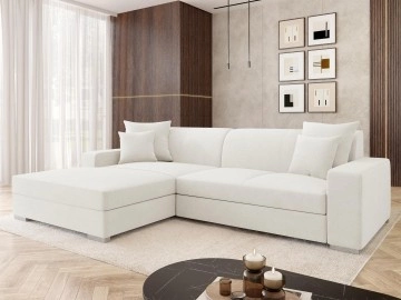 Ecksofa Kekolada mit Schlaffunktion und Bettkasten