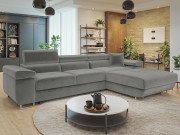 Ecksofa Torezio Mini mit Schlaffunktion und Bettkasten