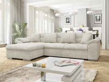 Ecksofa Dino mit Bettkasten und Schlaffunktion