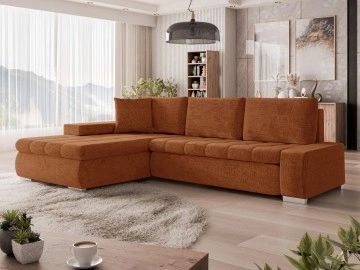 Ecksofa Herkules Mini mit Bettkasten und Schlaffunktion