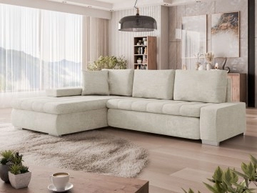 Ecksofa Herkules Mini mit Bettkasten und Schlaffunktion