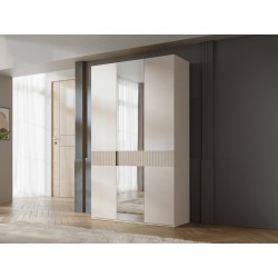 Miniaturbild von Kleiderschrank Tortonis 135 3D mit Spiegel