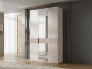 Kleiderschrank Tortonis 135 3D mit Spiegel