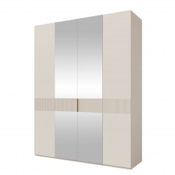 Miniaturbild von Kleiderschrank Tortonis 180 4D mit Spiegel
