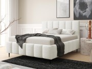 Polsterbett mit Bettkasten Taesa Leg Boucle