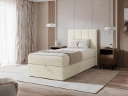 Boxspringbett mit Bettkasten Gonzo Single Boucle