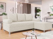 Schlafsofa Don mit Bettkasten und Polsterhocker