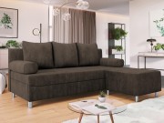 Schlafsofa Don mit Bettkasten und Polsterhocker