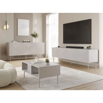 Wohnzimmer-Set Azynit Cashmere I