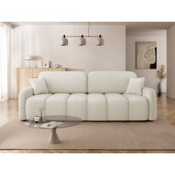 Miniaturbild von Sofa Ursima Boucle mit Schlaffunktion und Bettkasten