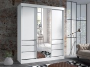 Schwebetürenschrank mit Schubladen  Etotti 180