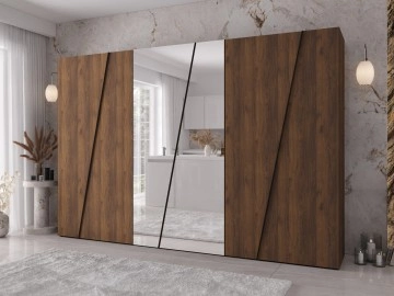 Kleiderschrank Grelipt 2L 300 cm
