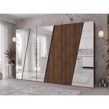 Kleiderschrank Grelipt 4L 300 cm