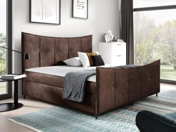 Boxspringbett mit zwei Bettkästen Wacjo Lux