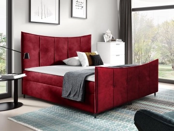 Boxspringbett mit zwei Bettkästen Wacjo Lux