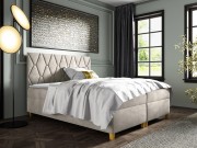 Boxspringbett mit zwei Bettkästen Carinima