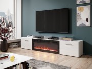 TV-Lowboard Kebuta EF mit Kamin