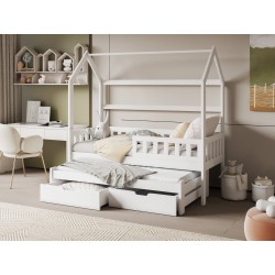Miniaturbild von Kinder Hausbett Erkuz II 80