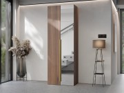 Kleiderschrank mit Spiegel Lotsi 2D