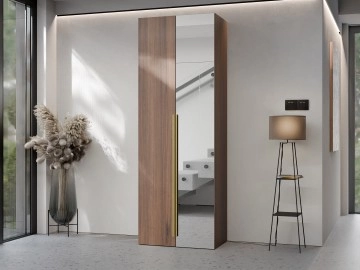 Kleiderschrank mit Spiegel Lotsi 2D