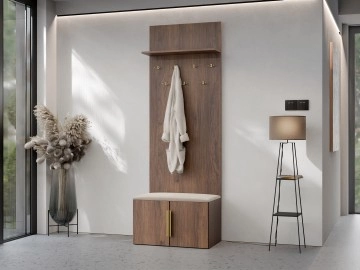 Garderobe mit Sitzbank Lotsi