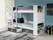 Etagenbett mit Stauraum Rebiko 90