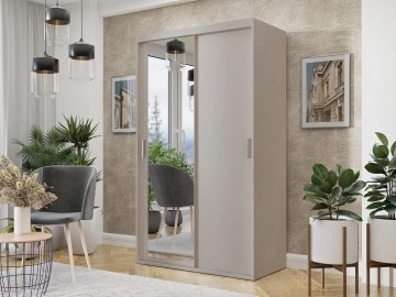 Schwebetürenschrank mit Spiegel Missisipi 120