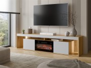 TV-Lowboard Biranto EF 2D mit Kamin