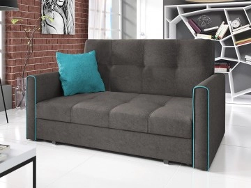 Sofa Clivia Bis III mit Schlaffunktion und Bettkasten