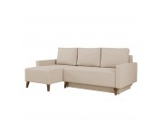 Ecksofa Naviedo mit Schlaffunktion und Bettkasten