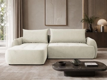 Ecksofa Berisen II mit Bettkasten und Schlaffunktion