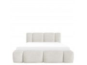 Polsterbett mit Bettkasten Kirasti Boucle