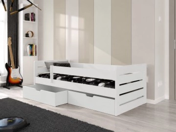 Jugendbett mit Stauraum Trapanade 90