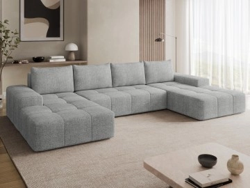 Wohnlandschaft Avdros U mit Schlaffunktion und Bettkasten