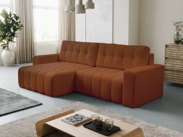 Ecksofa Gelzi mit Bettkasten und Schlaffunktion