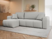 Wohnlandschaft L Form Larow mit Schlaffunktion und Bettkasten